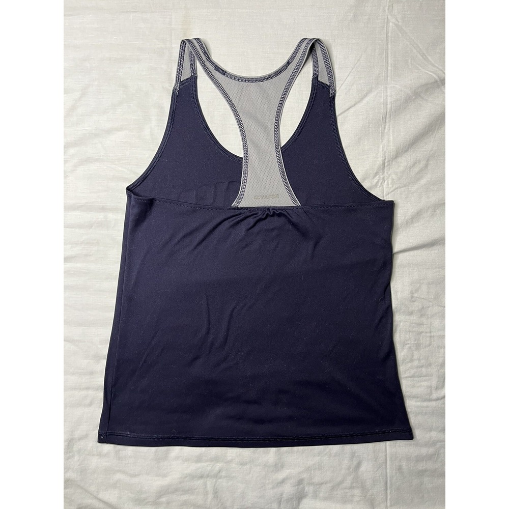 Champion Tank Top Shirt Women's Blue Ole Mis Rebels Vapor Sleeveless - Picture 5 of 6
